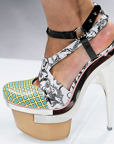versace inspired heels